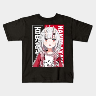 Nakiri Ayame in PT Uniform Kids T-Shirt